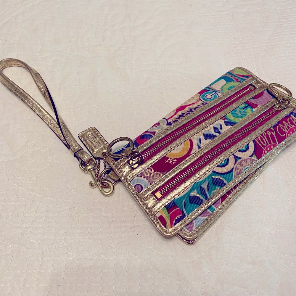 Coach wristlet